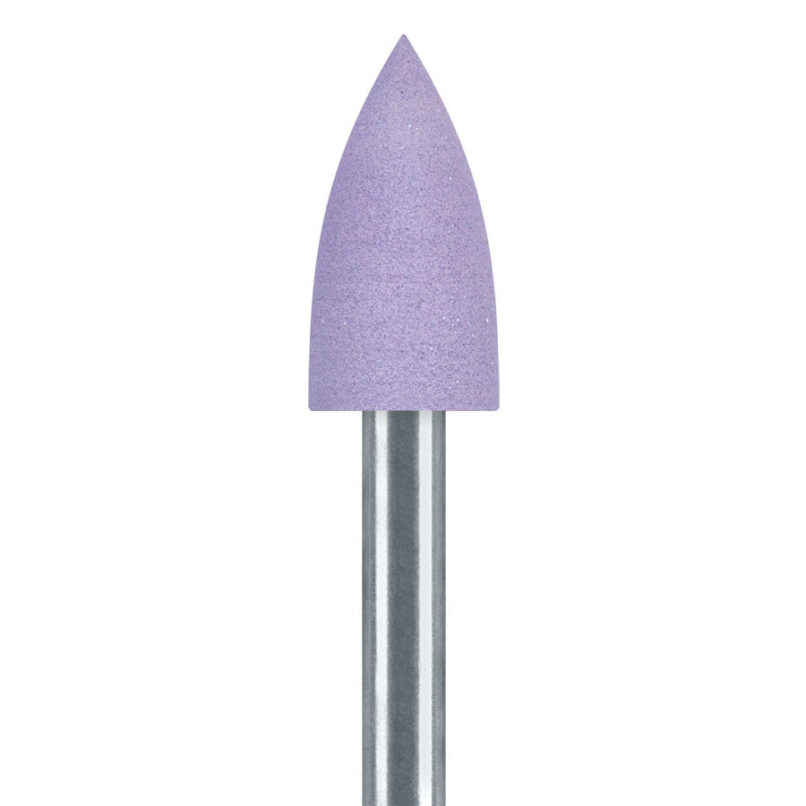 Brasseler ET Illustra Hi-Shine Silicone Rubber Composite Polisher, Point 132RA, 25/Pk
