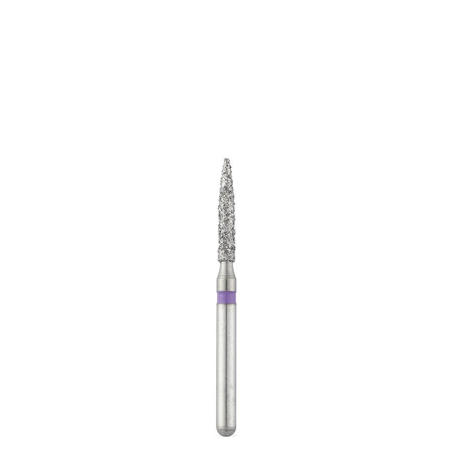 Brasseler 6862DC.31.014 FG Coarse Flame Diamond Bur, 5/Pack
