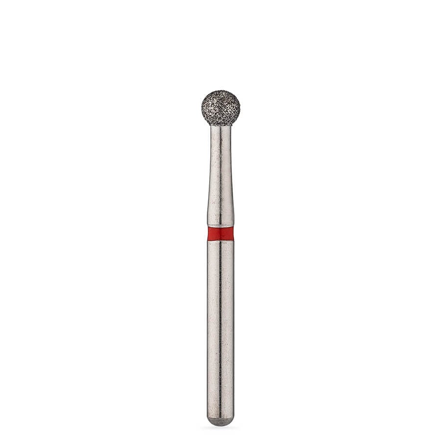 Brasseler BrioPrep Fine Round Sterile Diamond Bur, FG 023, 25/Pack, BRIO8801.31.023