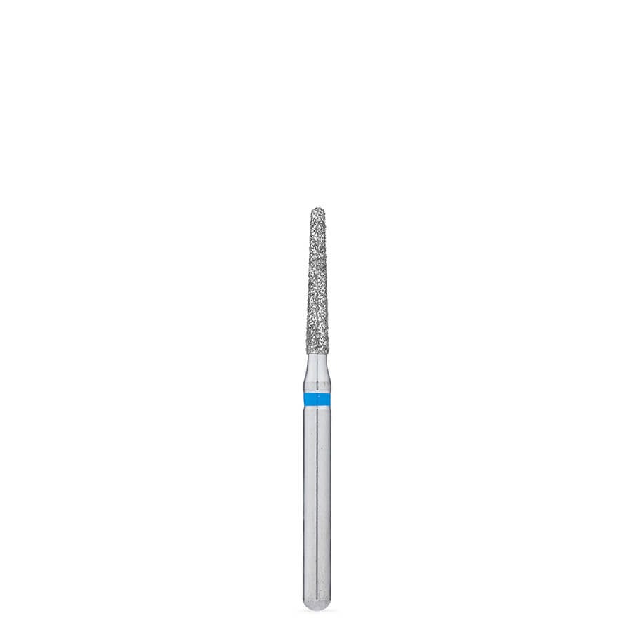 BRIO856.31.014 FG BrioPrep Medium Round-End Taper, Sterile Diamond (25 Pack)