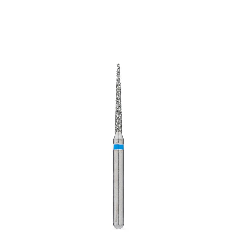 Brasseler USA BrioPrep FG Medium Needle Diamond Bur, Sterile, Size 010, 25/Pack, BRIO859.31.010