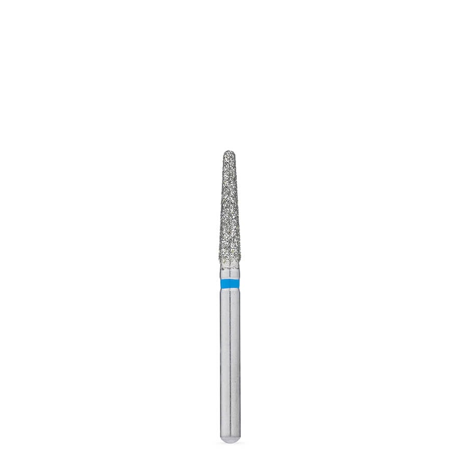 BRIO856.31.018 FG BrioPrep Medium Round-End Taper, Sterile Diamond (25 Pack)