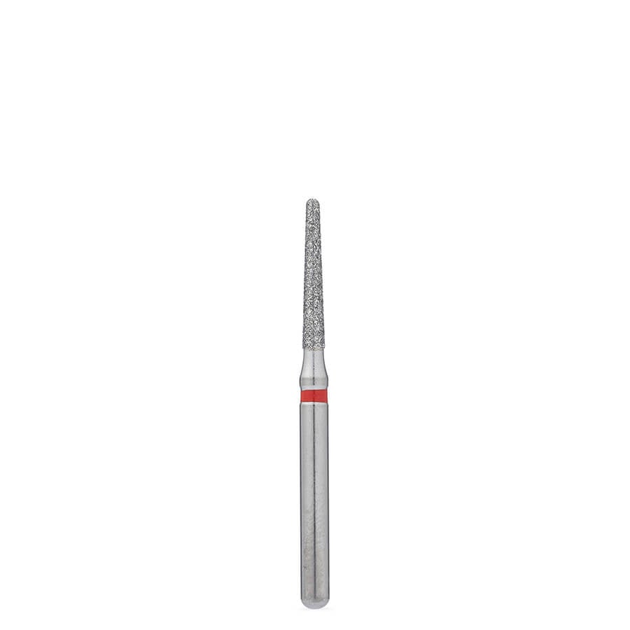 Brasseler USA BrioPrep Fine Round-End Taper Diamond Bur, FG, Sterile, Size 014, 25/Bx, BRIO8856.31.014
