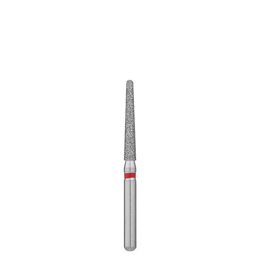 Brasseler USA BrioPrep Fine Round-End Taper Diamond Bur, FG, Sterile, Size 016, 25/Bx, BRIO8850.31.016