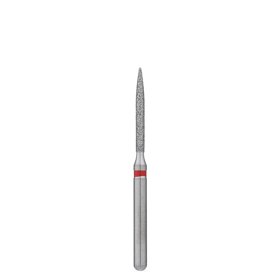 Brasseler USA BrioPrep Fine Flame Diamond Bur, FG, Sterile, Size 012, 25/Bx, BRIO8863.31.012