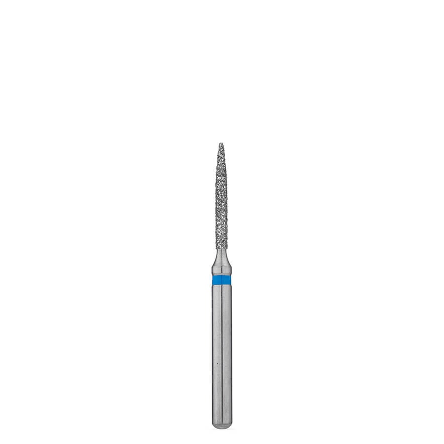 Brasseler USA BrioPrep FG Medium Flame Sterile Diamond Bur, Size 010, 25/Pack, BRIO862.31.010