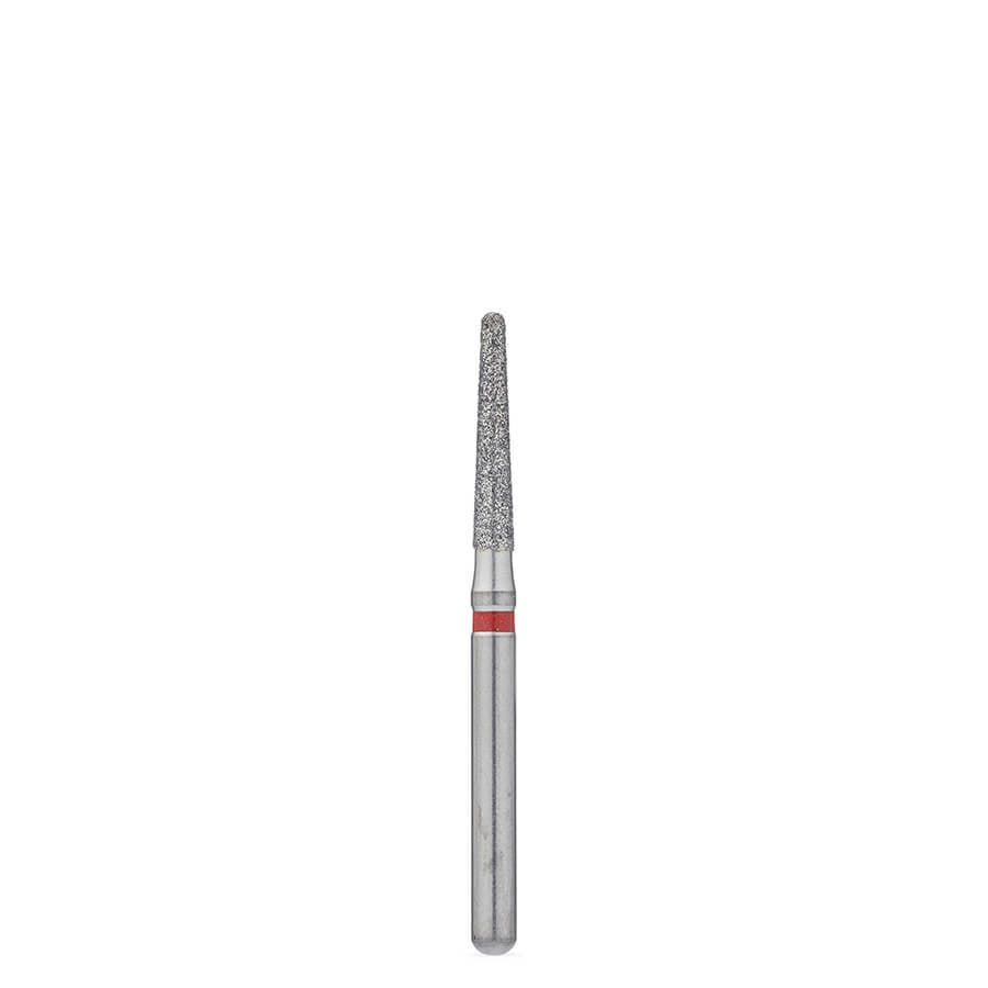 Brasseler USA BrioPrep Fine Round-End Taper Diamond Bur, FG, Sterile, Size 016, 25/Bx, BRIO8856.31.016