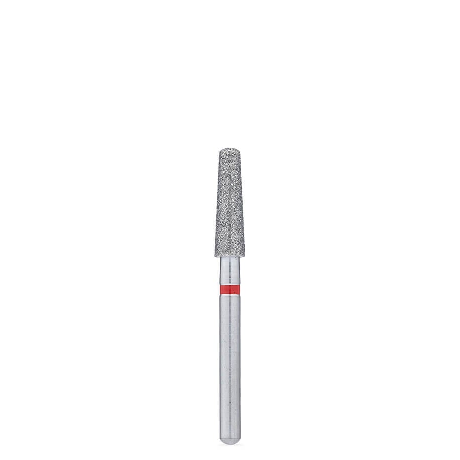 Brasseler USA BrioPrep Fine Round-End Taper Diamond Bur, FG, Sterile, Size 025, 25/Pack, BRIO8856.31.025