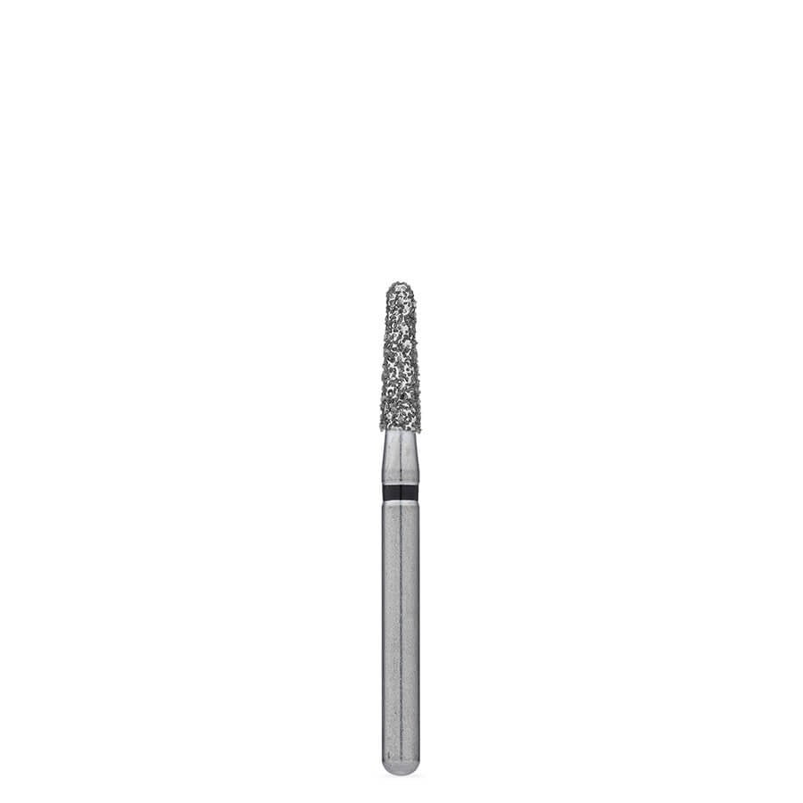 Brasseler BrioPrep Super Coarse Round-End Taper Diamond Bur, FG, Sterile, Size 016, 25/Bx, BRIO5855.31.016