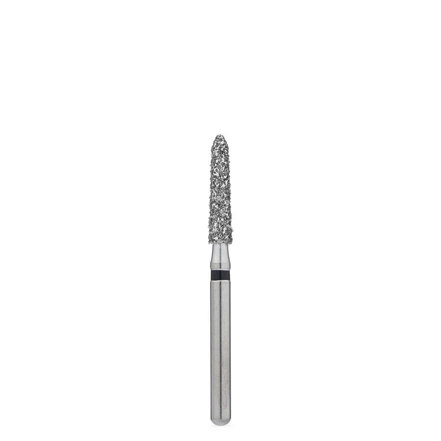 Brasseler USA BrioPrep Super Coarse Modified Round-End Taper Diamond Bur, FG, Size 018, Sterile, 25/Bx, BRIO5878K.31.018