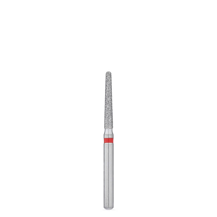 Brasseler USA BrioPrep Fine Round-End Taper Diamond Bur, FG, Sterile, Size 016, 25/Bx, BRIO8856L.31.016