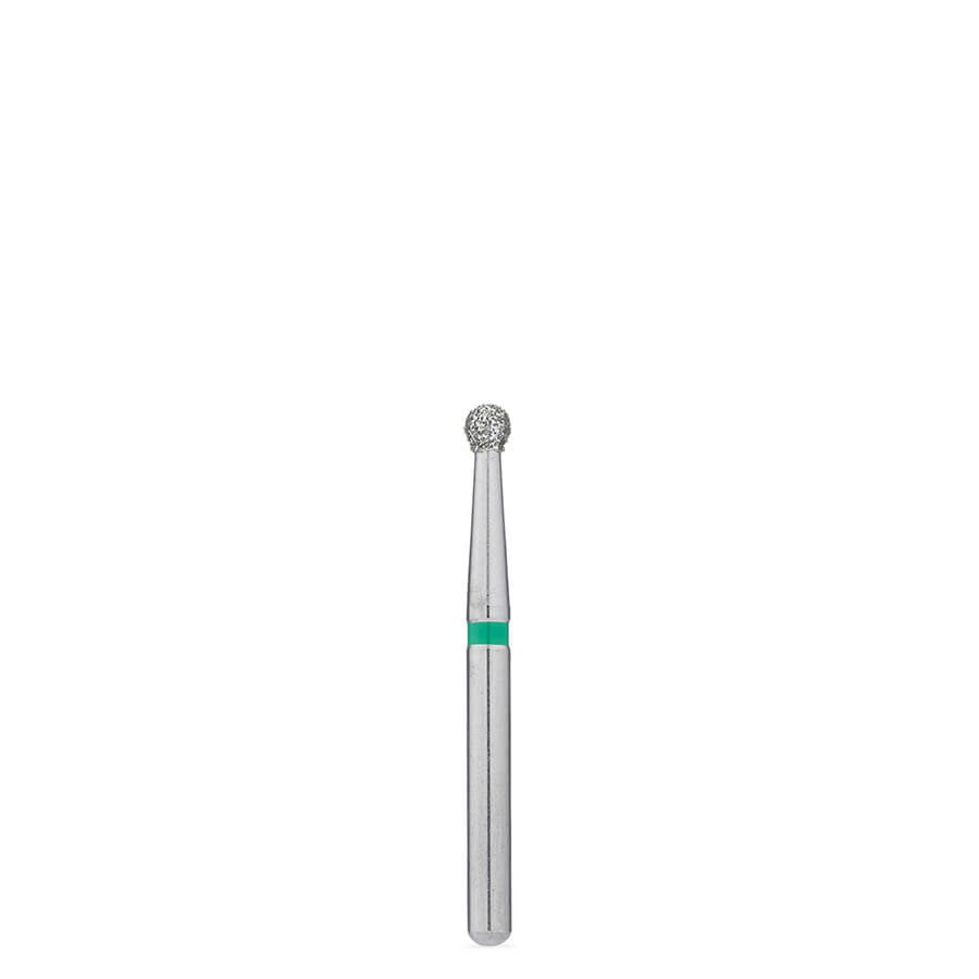 Brasseler BrioPrep Coarse Round Sterile Diamond Bur, FG 6801.31.016, 25/Pack