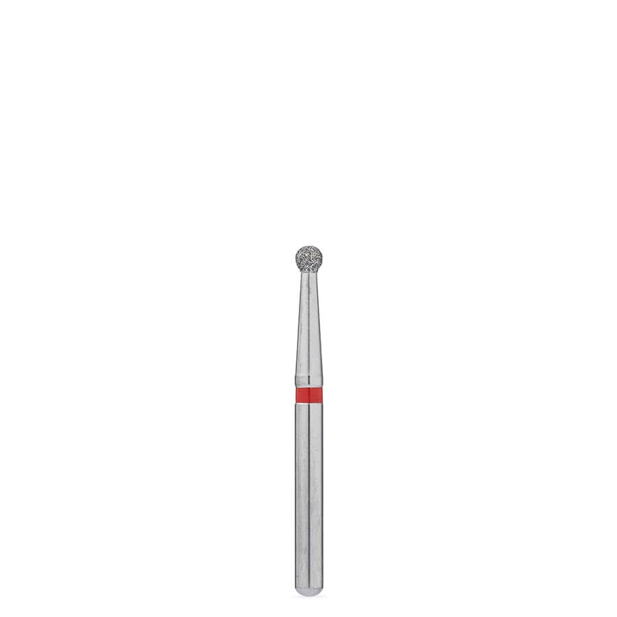 Brasseler USA BrioPrep Fine Round Sterile Diamond Bur, FG 8801.31.016, 25/Pack