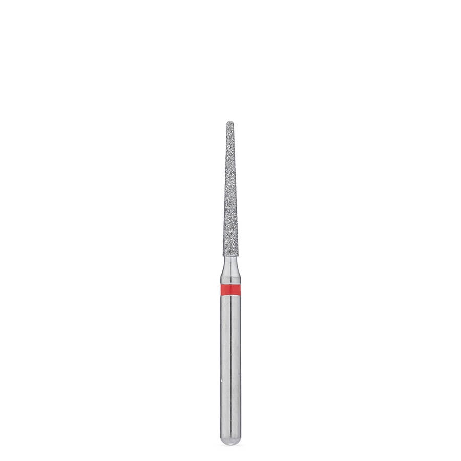Brasseler BrioPrep Fine Round-End Taper Diamond Bur, FG, Sterile, 25/Pack, BRIO8850.31.012