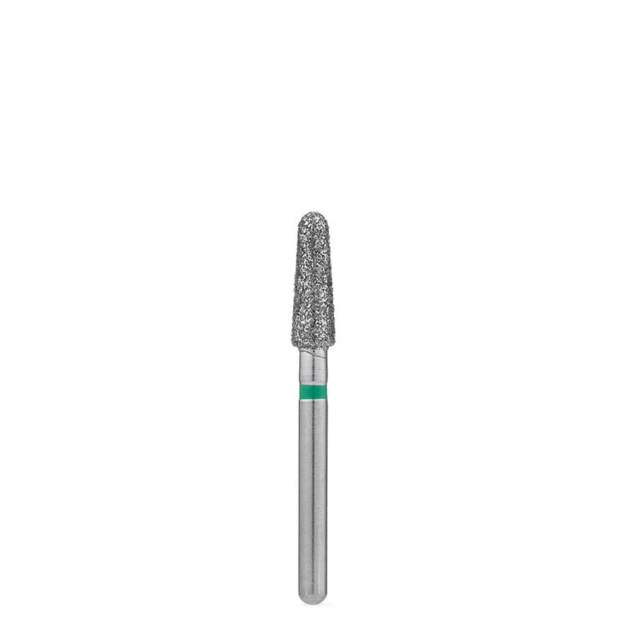 Brasseler USA BrioPrep Coarse Round-End Taper Diamond Bur, FG, Sterile, 25/Pack, BRIO6855.31.025