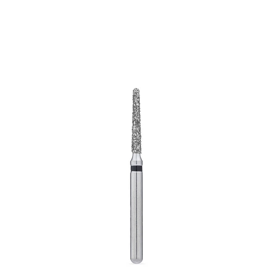 Brasseler BrioPrep Super Coarse Round-End Taper Diamond Bur, FG, Sterile, 25/Pack, BRIO5856.31.012