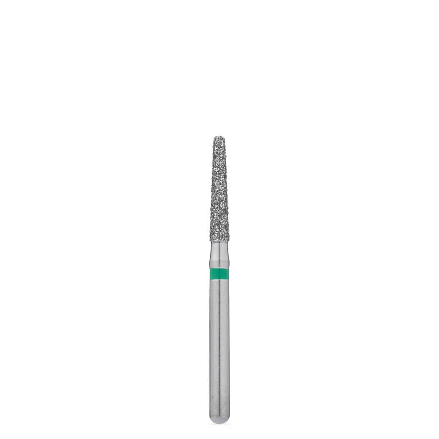 Brasseler USA BrioPrep Coarse Round-End Taper Diamond Bur, FG, Sterile, 25/Bx, BRIO6856.31.016