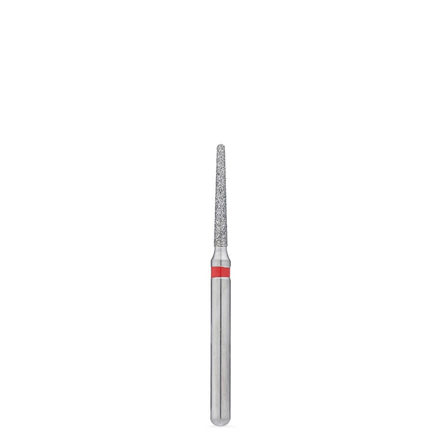 Brasseler BrioPrep Fine Round-End Taper Diamond Bur, FG, Sterile, 25/Pack, BRIO8856.31.012