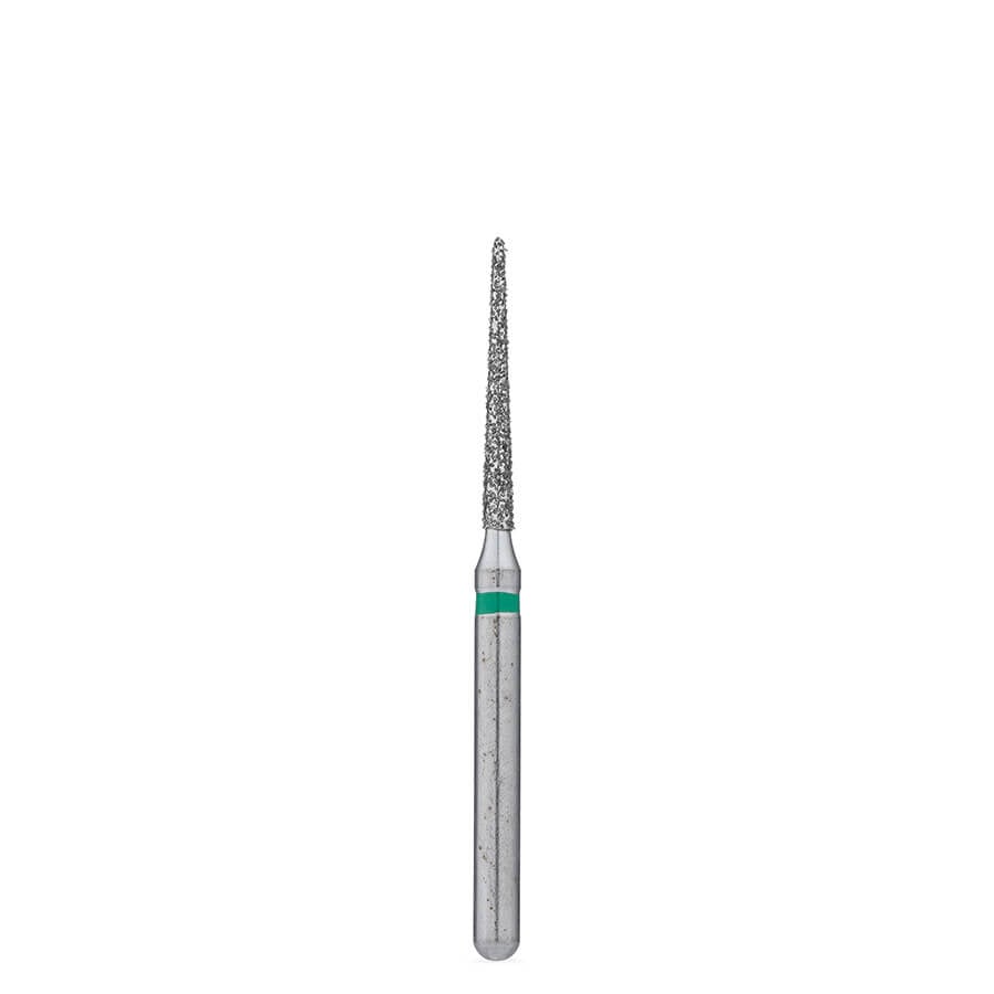 Brasseler USA BrioPrep FG Coarse Needle Diamond Bur, Sterile, 25/Pack, BRIO6859.31.010