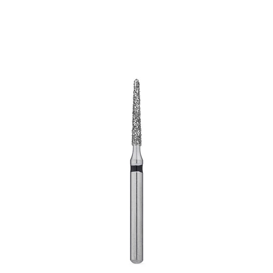 Brasseler USA BrioPrep Super Coarse Modified Round-End Taper Diamond Bur, Sterile, FG, 25/Bx, BRIO5878K.31.012