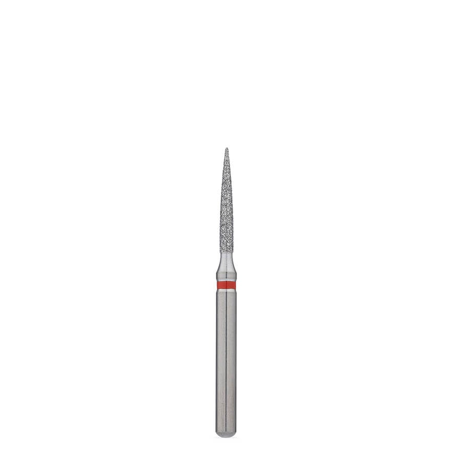 Brasseler USA BrioPrep Fine Flame Diamond Bur, FG, Sterile, 25/Pack, BRIO8888.31.012