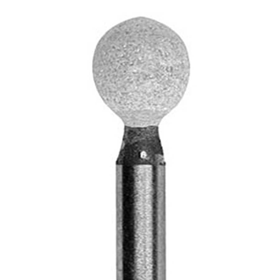 Brasseler 601.31.420 Arkansas Round Abrasive Stone, Size 030, 10 Pack
