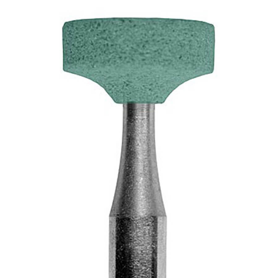 Brasseler 622.11.120 Green Wheel Abrasive Stone, 25 Pack