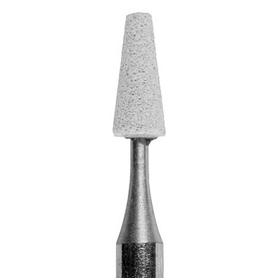 Brasseler 649.31.420 Arkansas Flat-End Taper Abrasive Stone, 6 cm Cutting Length, 10/Pack