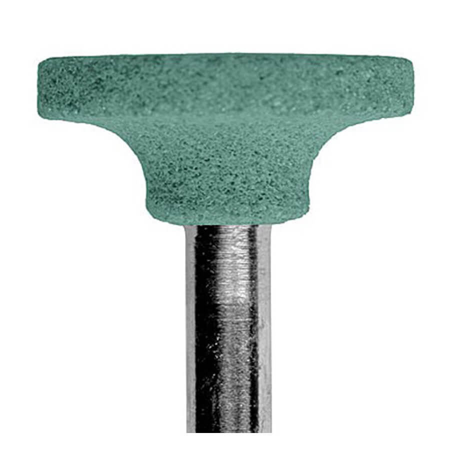 Brasseler 702.11.130 Green Wheel Abrasive Stone, 25 Pack