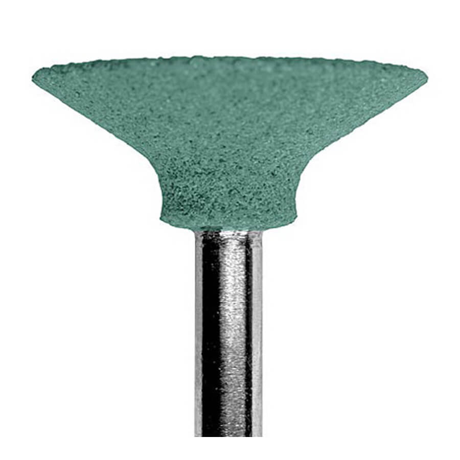 Brasseler 729.11.130 HP Green Wheel Abrasive Stone, 25 Pack