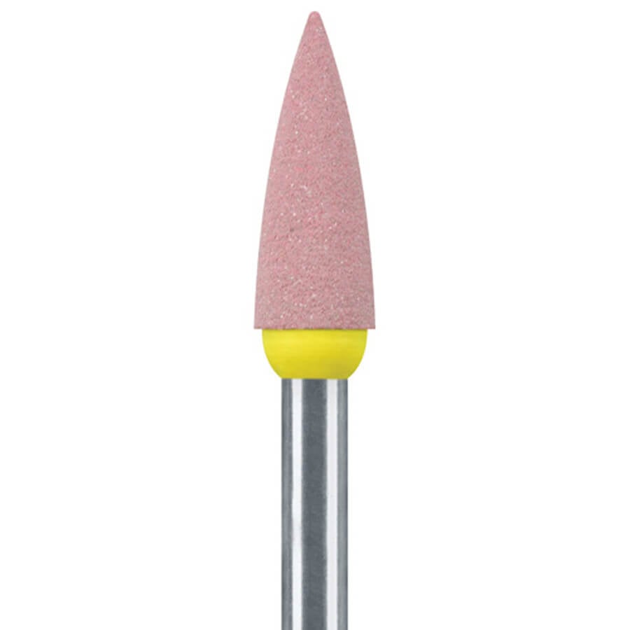 Brasseler Dialite HP Pink Medium Point Porcelain Polisher, 5 Pack, H2DMHP