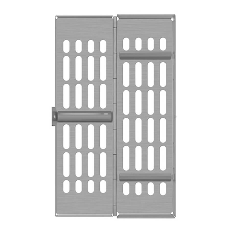 Brasseler USA HINSTC07S Slimline Instrument Cassette, 7-Count, Silver