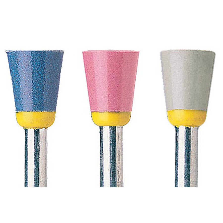 Brasseler Dialite HP Porcelain Polisher Cup Assortment, W17HPA, 3-Pack