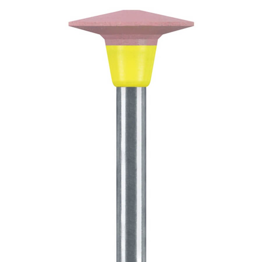Brasseler Dialite HP Pink Medium Knife Edge Porcelain Polisher, 5 Pack, W18DMHP.21