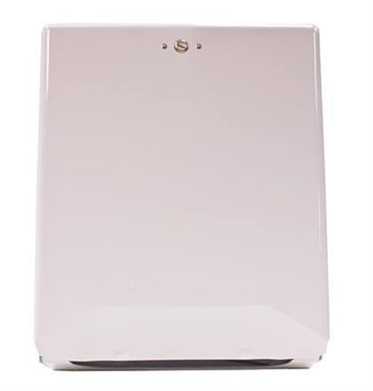 C-Fold/Multifold Towel Dispenser, White, Chrome/Metal Design with Key Lock