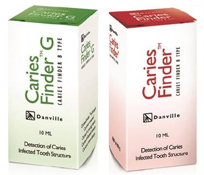 CariesFinder Red Caries Detection Dye, 10ml Bottle