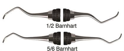 Hu-Friedy #1/2 Double End Barnhart Curette, #4 Handle