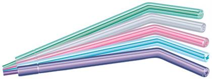 Crystal Tips Classic Air-Water Syringe Tips, Disposable Plastic, Rainbow Assorted Colors, 250/Bag
