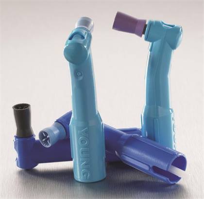 Young Dental Classic DPA Prophy Angle with Firm White Junior Webbed Cup (200/Box)