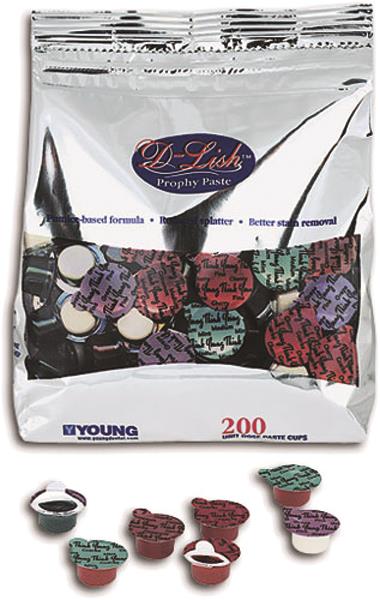 Young Dental D-Lish Grape Fine Prophy Paste, 200g Jar