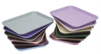 Kerr TotalCare Flat Set Up Tray B, Baby Blue