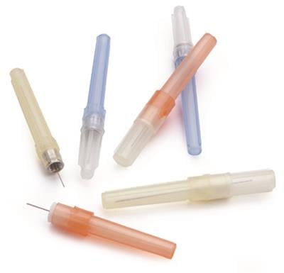 Quala Disposable Dental Needles, 30 Gauge Short, Plastic Blue Hub, 100/Bx, DP47830