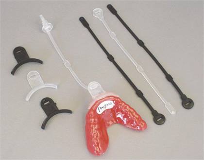 Keystone Pro-Form Black Mouthguard Straps, 12/Pack, 9597340
