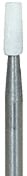 Shofu Lab Series White #5 HP Mounted Stones, Aluminum Oxide, 12/Box, ISO 025