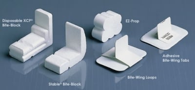 Plasteel Disposable XCP Biteblocks, 100 per Box