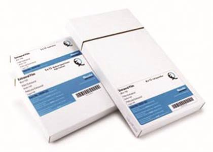 Quala 5x12 Blue Sensitive X-Ray Film, 100 Sheets per Box