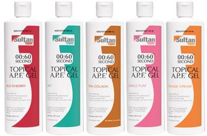 Topex 60 Second Cherry APF 1.23% Fluoride Gel, 16 oz