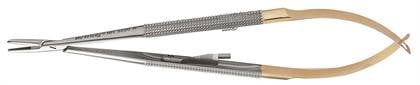Hu-Friedy Perma Sharp Castro Needle Holder, Round Handle, NH5020R
