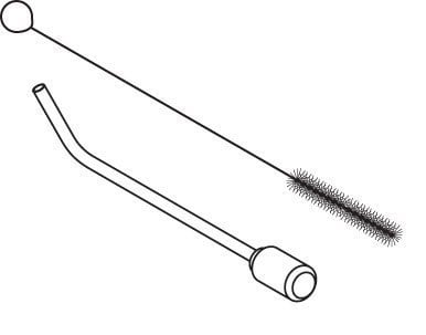 Adec Surgical Aspirator Tip, Stainless Steel, 3/16"