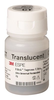 Filtek Supreme Ultra Universal Restorative, Clear Translucent, Capsules (10 per pack)